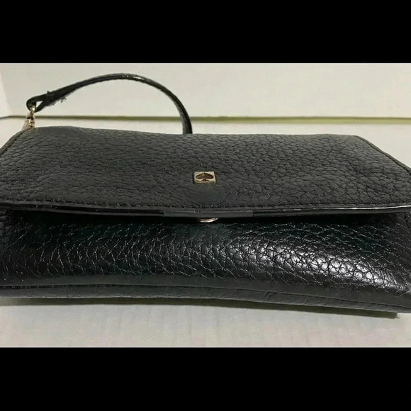 Kate spade Black pebbled leather crossbody handbag - Picture 3 of 14